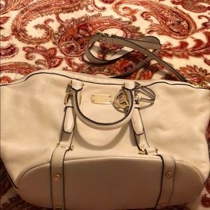 White Michael kors purse